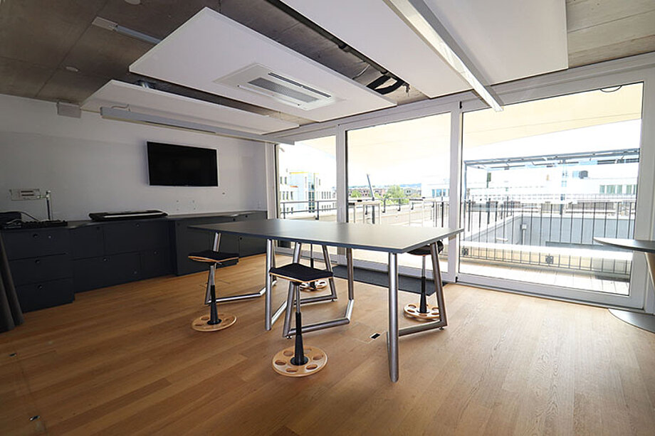 Raum  33: Creative Lab mit Dachterrasse